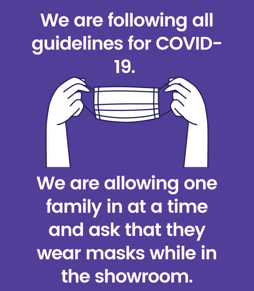 Purple and White Proper Mask Use COVID Poster - Vonderhaar